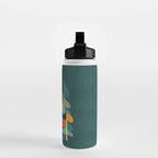 Cabin in the woods Water Bottle Gallery Image 2