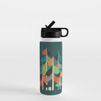 Cabin in the woods Water Bottle Gallery Image 1