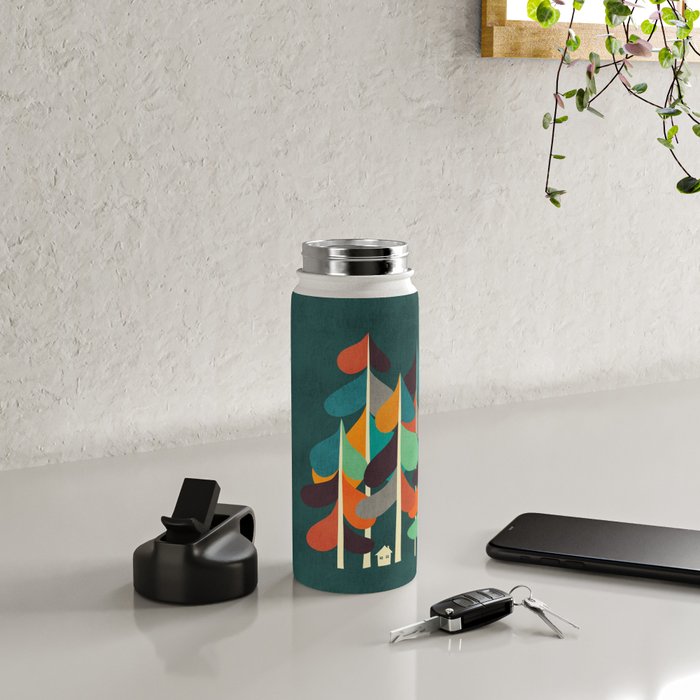 Cabin in the woods Water Bottle Gallery Image 5