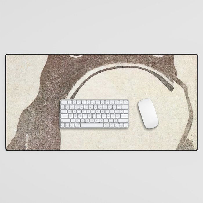 Matsumoto Hoji Grumpy Frog (1814) Desk Mat Gallery Image 1