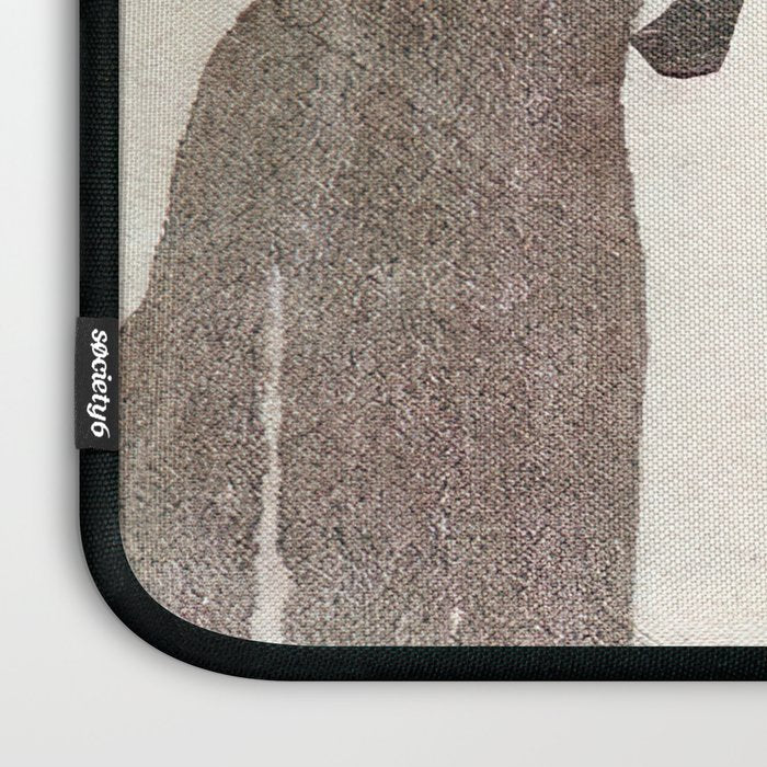 Matsumoto Hoji Grumpy Frog (1814) Laptop Sleeve Gallery Image 3