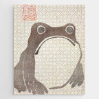 Matsumoto Hoji Grumpy Frog (1814) Jigsaw Puzzle Gallery Image 1
