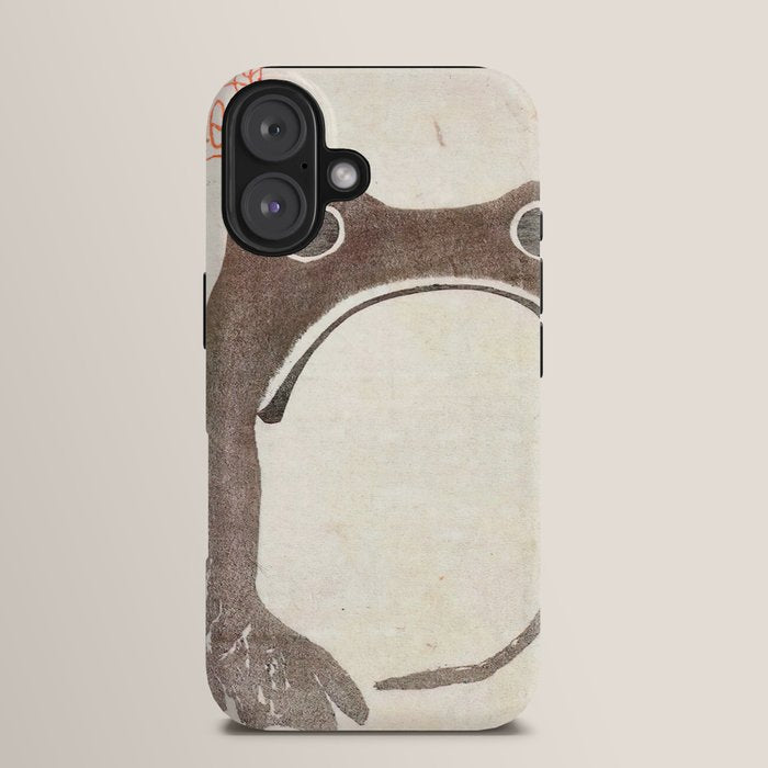 Matsumoto Hoji Grumpy Frog (1814) iPhone Case Gallery Image 13