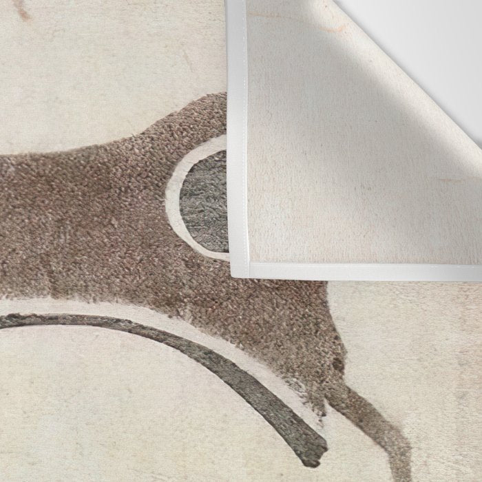 Matsumoto Hoji Grumpy Frog (1814) Wall Tapestry Gallery Image 3