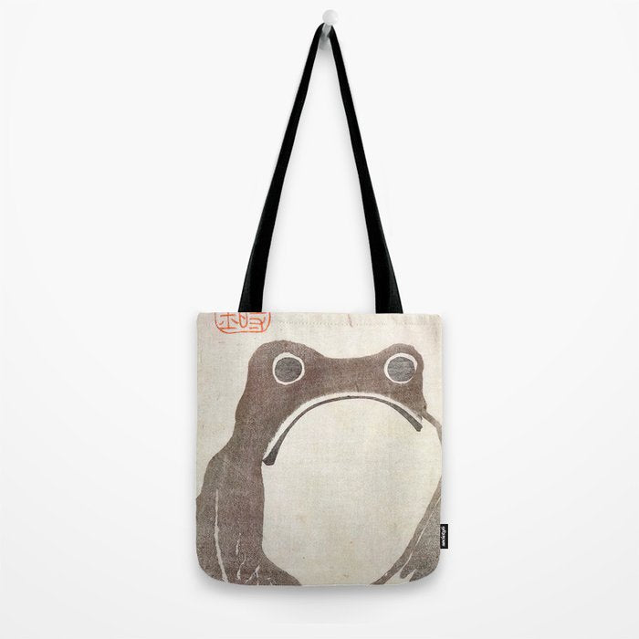 Matsumoto Hoji Grumpy Frog (1814) Tote Bag Gallery Image 2