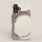 Matsumoto Hoji Grumpy Frog (1814) iPhone Case Gallery Image 1