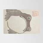 Matsumoto Hoji Grumpy Frog (1814) Rug Gallery Image 2