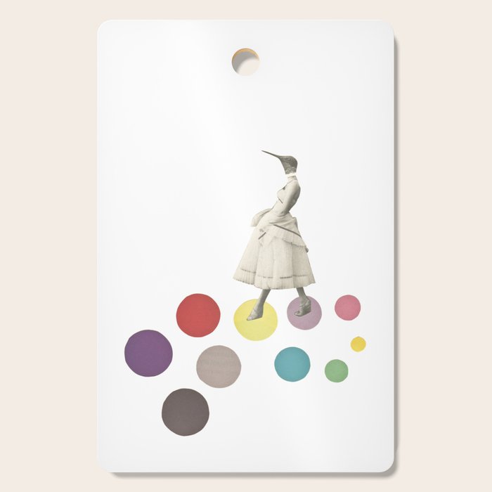 Bird Lady Cutting Board Gallery Image 1