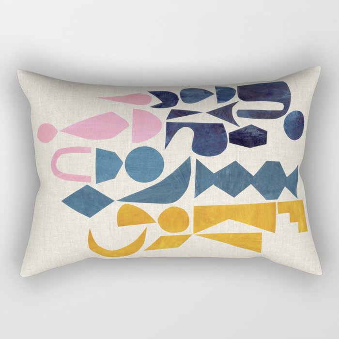 Sunshine Symphony Rectangular Pillow Gallery Image 2