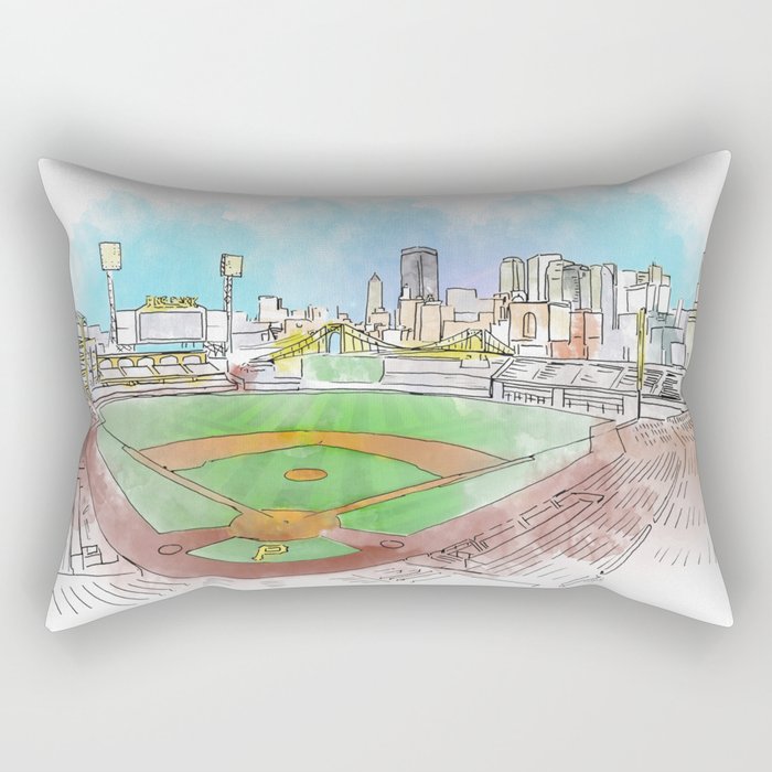 PNC Park Rectangular Pillow Gallery Image 1