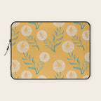 Yellow Flowers Laptop Sleeve Gallery Image 1