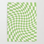 Green Checker Swirl Poster Gallery Image 4