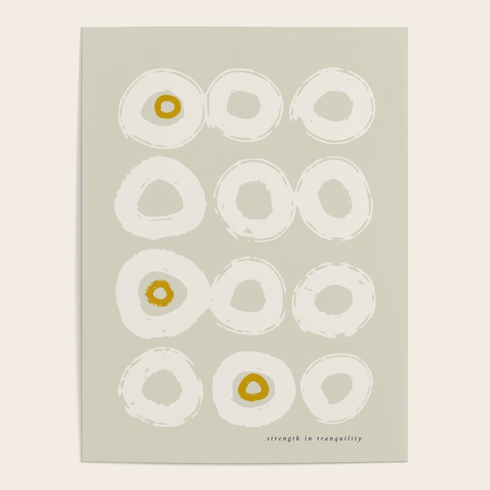 expectant iteration strength in tranquility Poster Gallery Image 4