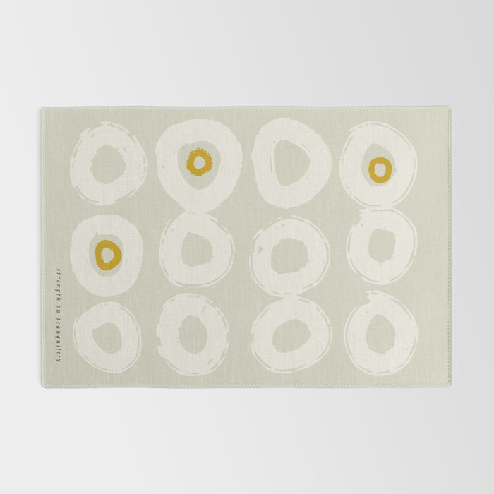 expectant iteration strength in tranquility Rug Gallery Image 2