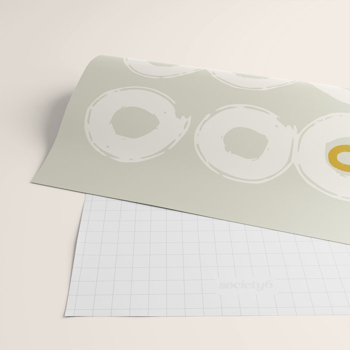 expectant iteration strength in tranquility Wrapping Paper Gallery Image 2