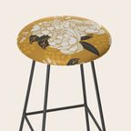 Glam Florals - Gold Stool Gallery Image 2