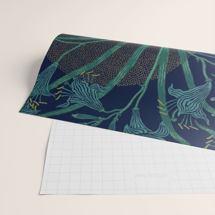 The Day Lily by Walter Crane Wrapping Paper Gallery Image 2
