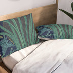 The Day Lily by Walter Crane Pillow Sham Gallery Image 2