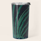 The Day Lily by Walter Crane Travel Mug Gallery Image 2