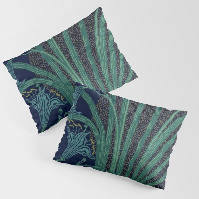 The Day Lily by Walter Crane Pillow Sham Gallery Image 3