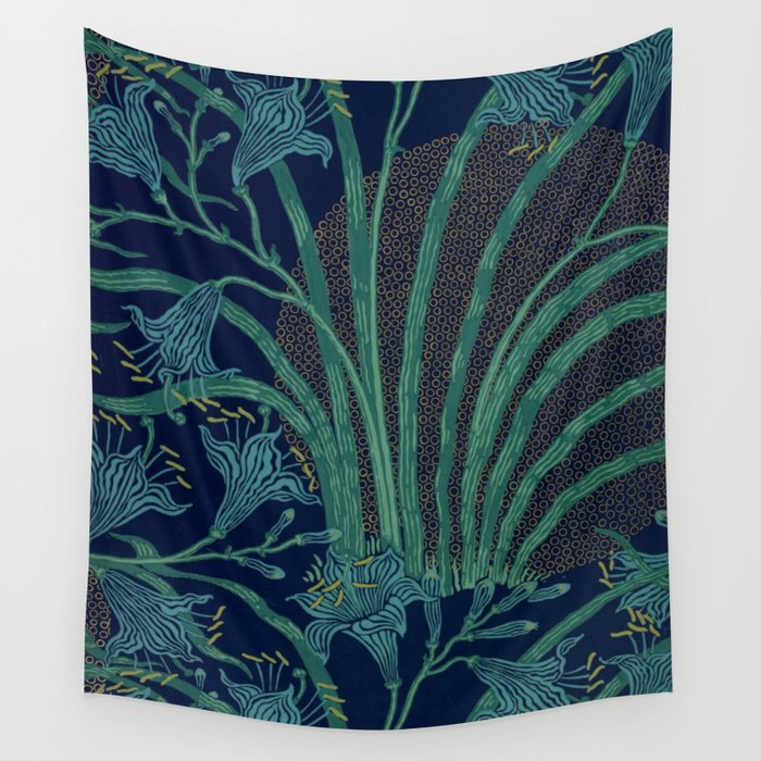 The Day Lily by Walter Crane Wall Tapestry Gallery Image 4