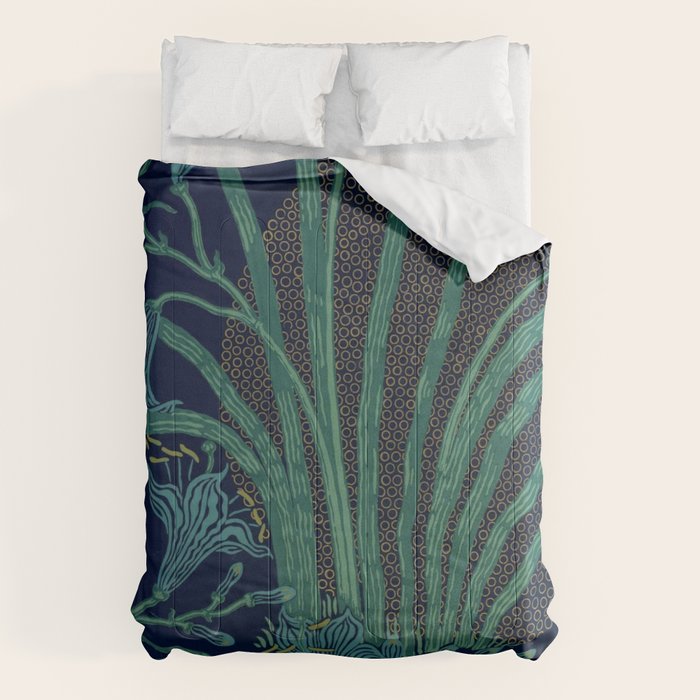 The Day Lily by Walter Crane Comforter Gallery Image 6