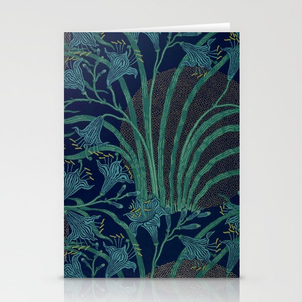 The Day Lily by Walter Crane Stationery Card Gallery Image 1