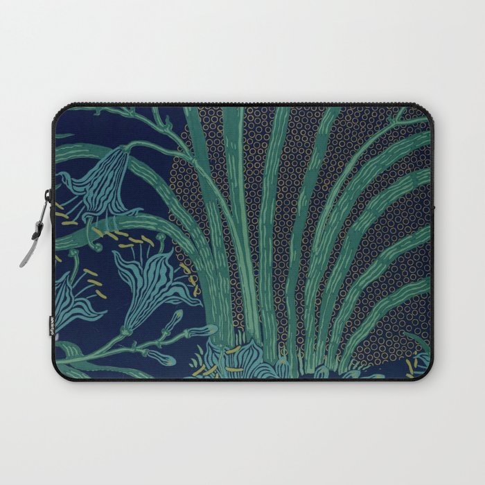 The Day Lily by Walter Crane Laptop Sleeve Gallery Image 1
