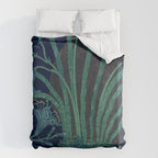 The Day Lily by Walter Crane Duvet Cover Gallery Image 6