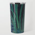 The Day Lily by Walter Crane Travel Mug Gallery Image 1