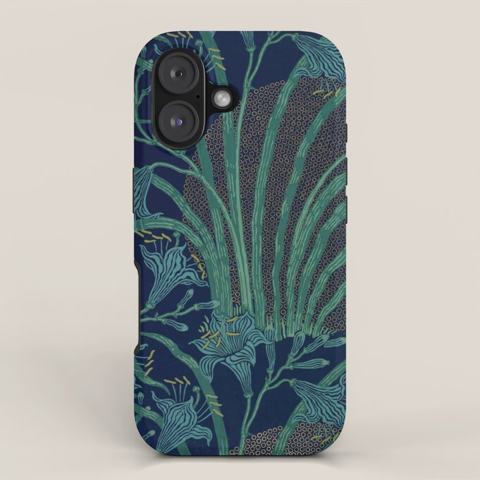The Day Lily by Walter Crane iPhone Case Gallery Image 1