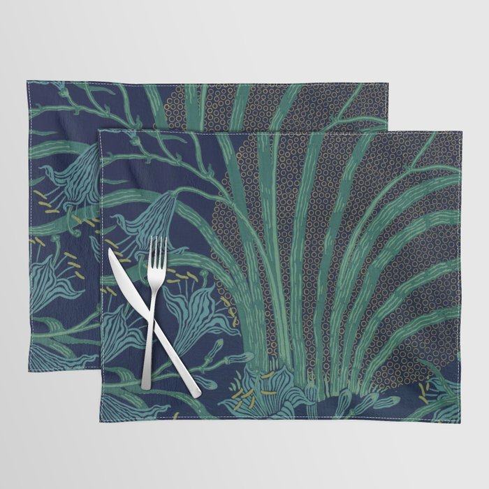 The Day Lily by Walter Crane Placemat Gallery Image 1