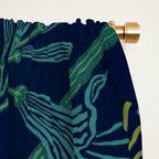 The Day Lily by Walter Crane Window Curtain Gallery Image 2
