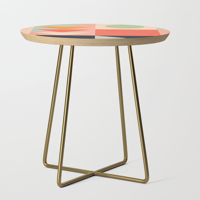 Abstract Geometric Shapes 91 Side Table Gallery Image 1
