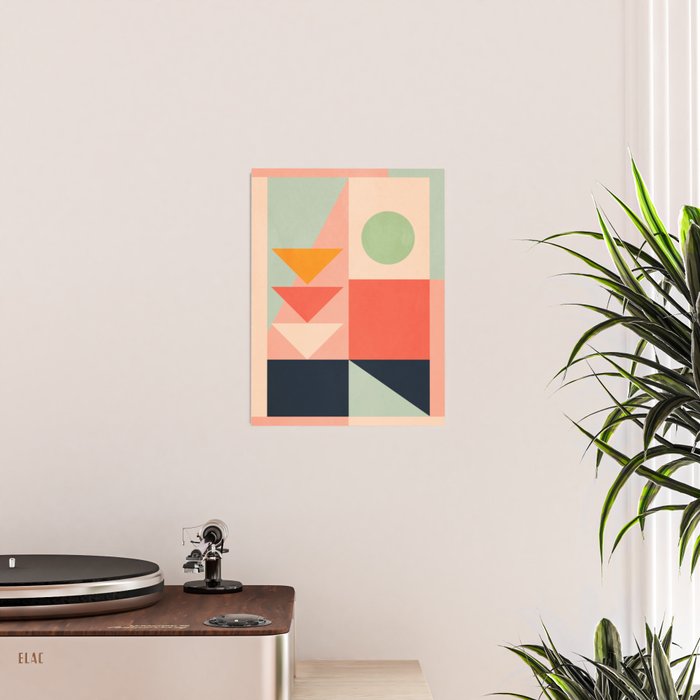 Abstract Geometric Shapes 91 Poster Gallery Image 2
