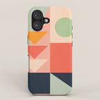 Abstract Geometric Shapes 91 iPhone Case Gallery Image 1