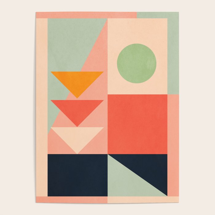 Abstract Geometric Shapes 91 Poster Gallery Image 4