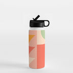 Abstract Geometric Shapes 91 Water Bottle Gallery Image 1