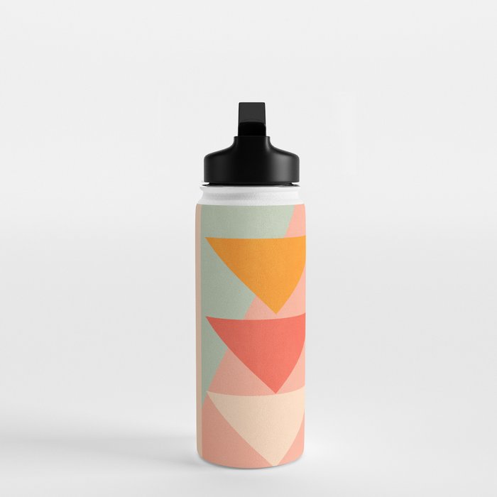 Abstract Geometric Shapes 91 Water Bottle Gallery Image 3