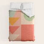 Abstract Geometric Shapes 91 Comforter Gallery Image 6