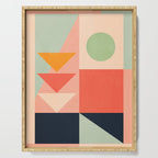 Abstract Geometric Shapes 91 Serving Tray Gallery Image 1