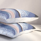 Indigo Brushwork Pillow Sham Gallery Image 3