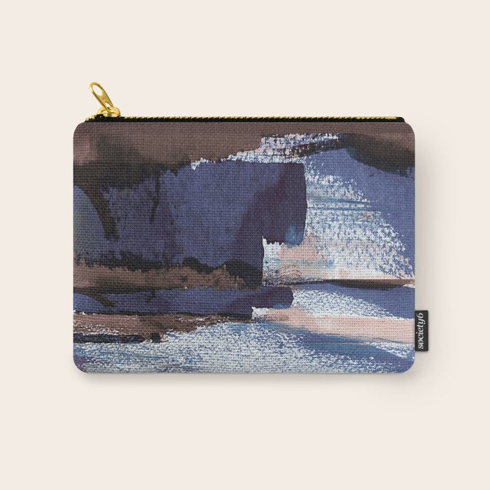 Indigo Brushwork Carry All Pouch Gallery Image 1