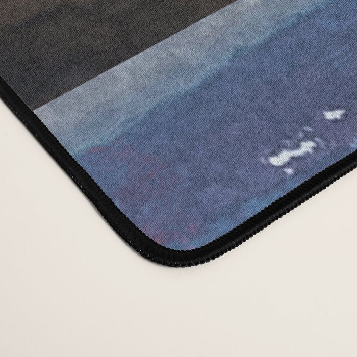 Indigo Brushwork Desk Mat Gallery Image 4