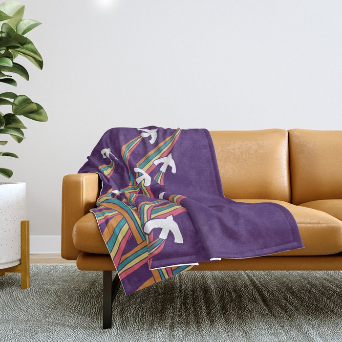 Take flight Throw Blanket Gallery Image 1