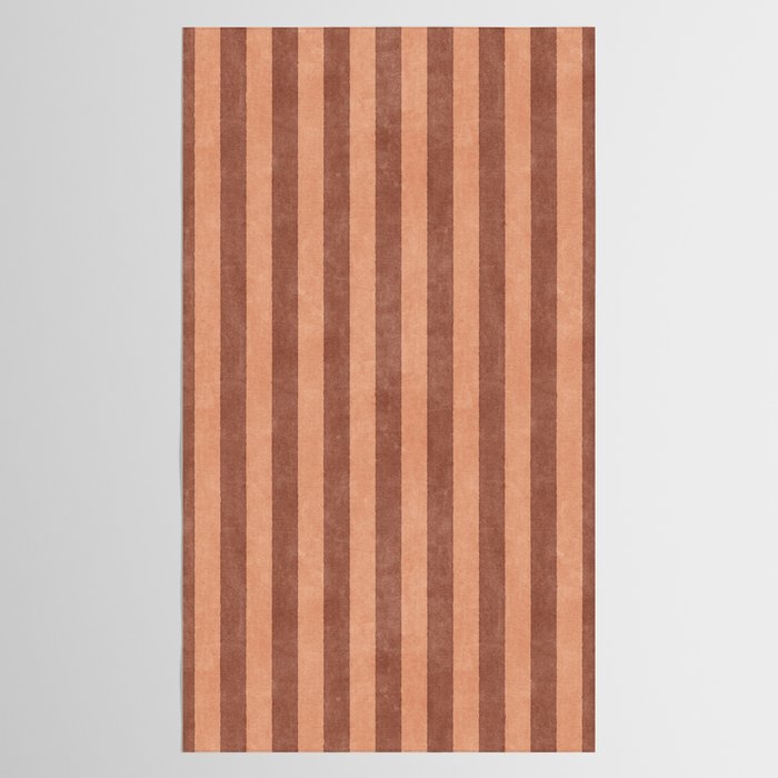 STRIPES - 004 - brown Tablecloth Gallery Image 2