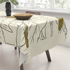 Minimalist Sunflowers 2 Tablecloth Gallery Image 3