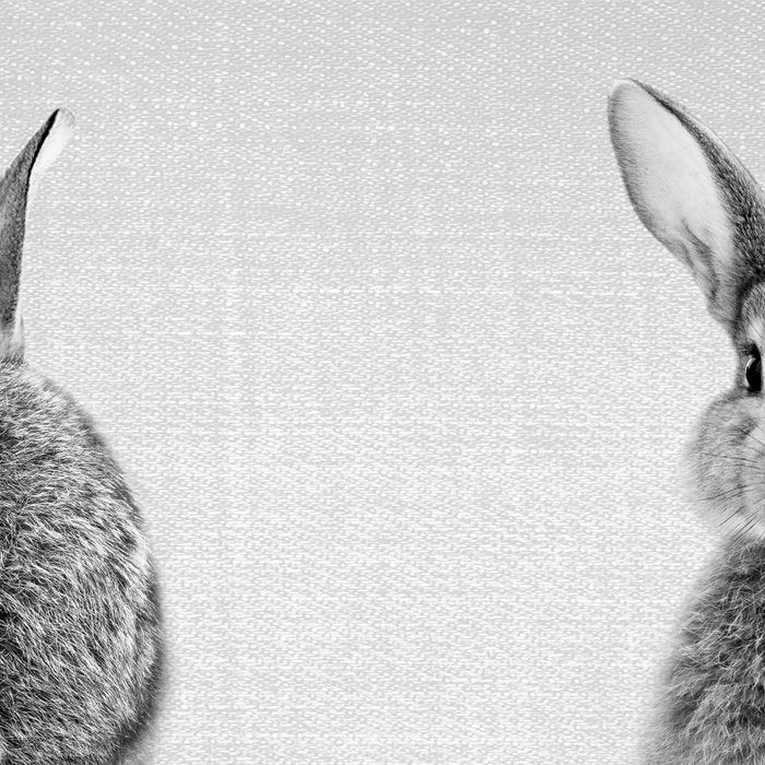 Rabbit - Black & White Coffee Mug Gallery Image 2