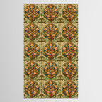 William Morris "Rose Wreath" Tablecloth Gallery Image 2