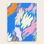 Abstract hand drawn shapes doodle pattern Notebook Gallery Image 4